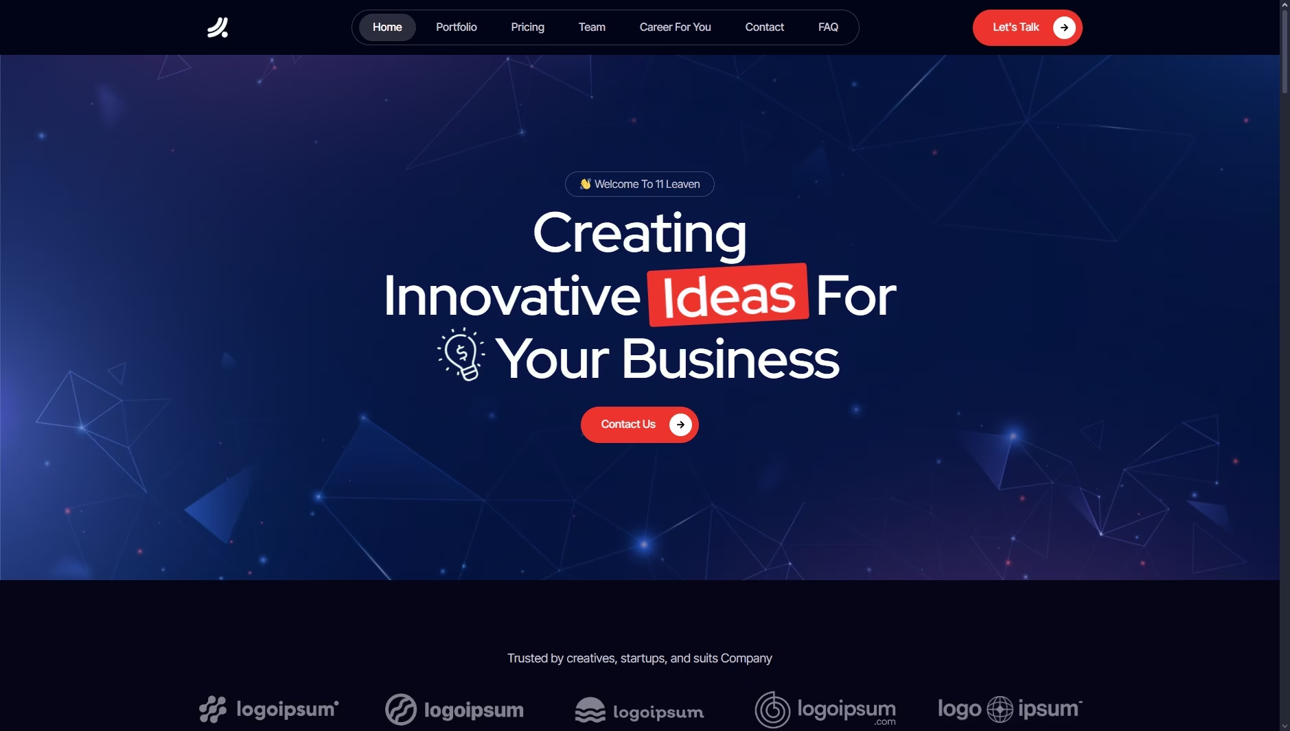 11 Leaven Digital Agency Website